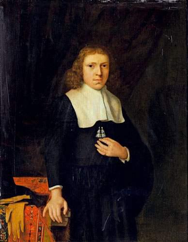 Jacob Levecq Portrait of a gentleman. oil painting picture
